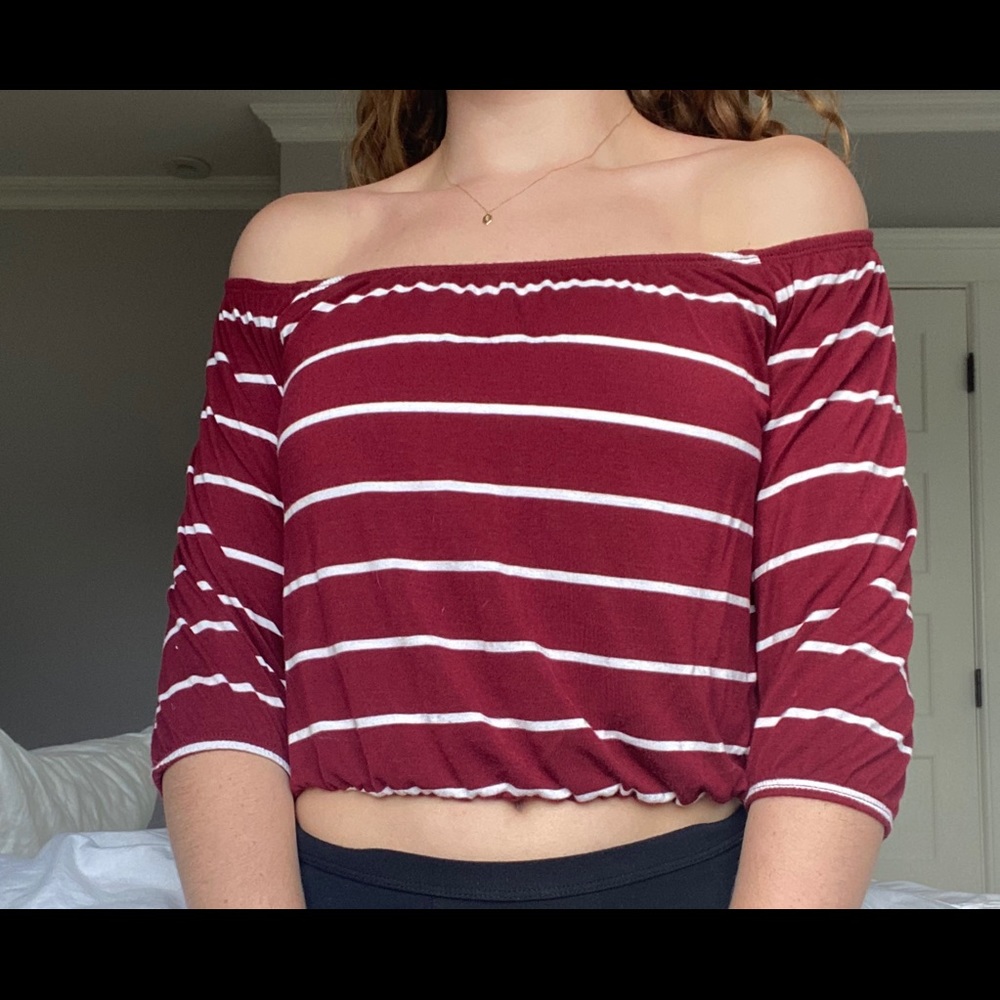 Hollister Off the Shoulder top